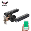 Nik & Nakks Electronic Door Lock Digital Fingerprint Keyless Door Lock with Touch-screen