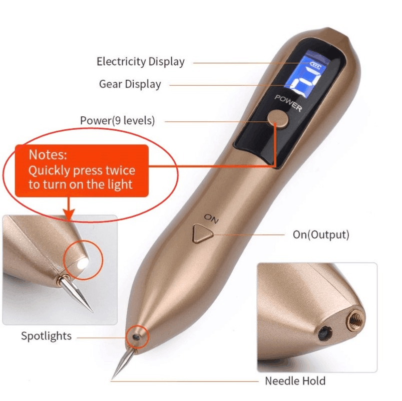 Laser Plasma Pen Blemish Remover - Home Usage Beauty Equipment Safe & Effective
