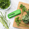 Nik & Nakks Green Herb Stripper Leaf Comb Gadget Multifunctional Leaf Stripping Gardening Tool