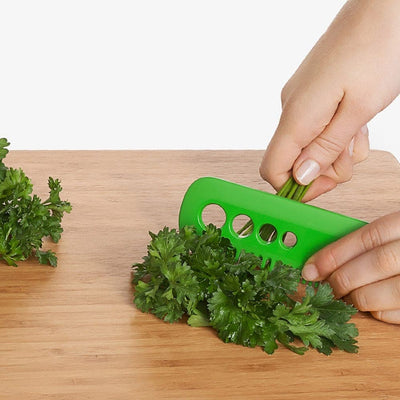 Nik & Nakks Green Herb Stripper Leaf Comb Gadget Multifunctional Leaf Stripping Gardening Tool