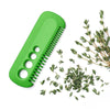 Nik & Nakks Green Herb Stripper Leaf Comb Gadget Multifunctional Leaf Stripping Gardening Tool