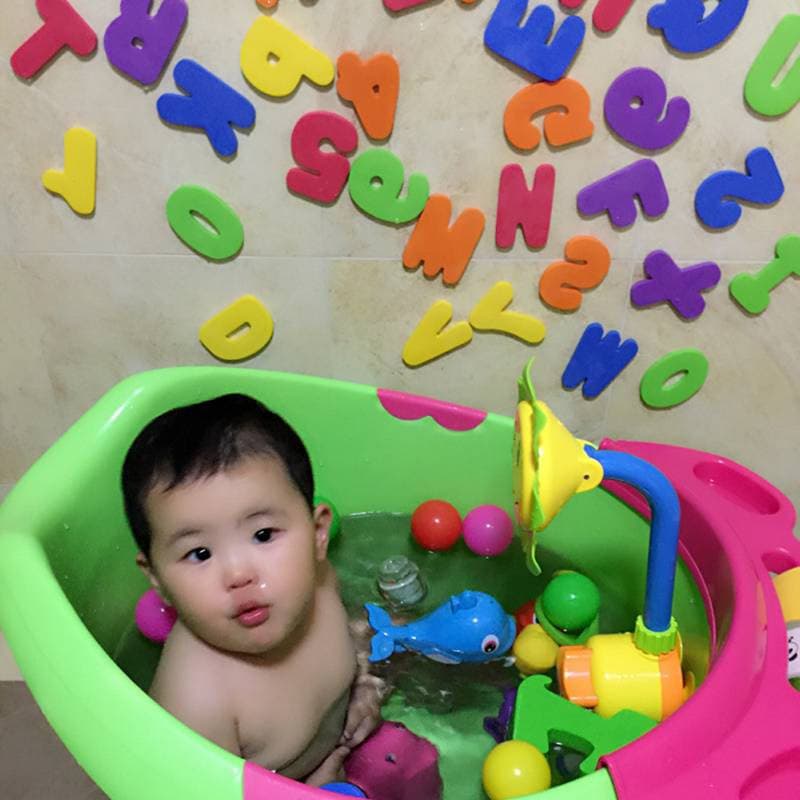 Kids Floating Bath Letters.