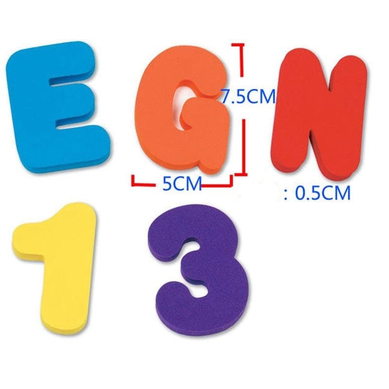 Kids Floating Bath Letters.