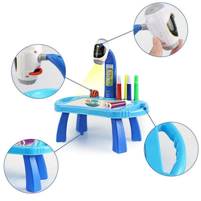 Nik & Nakks LED Projector Drawing Table Toys Trace & Draw Projector Toy for Kids