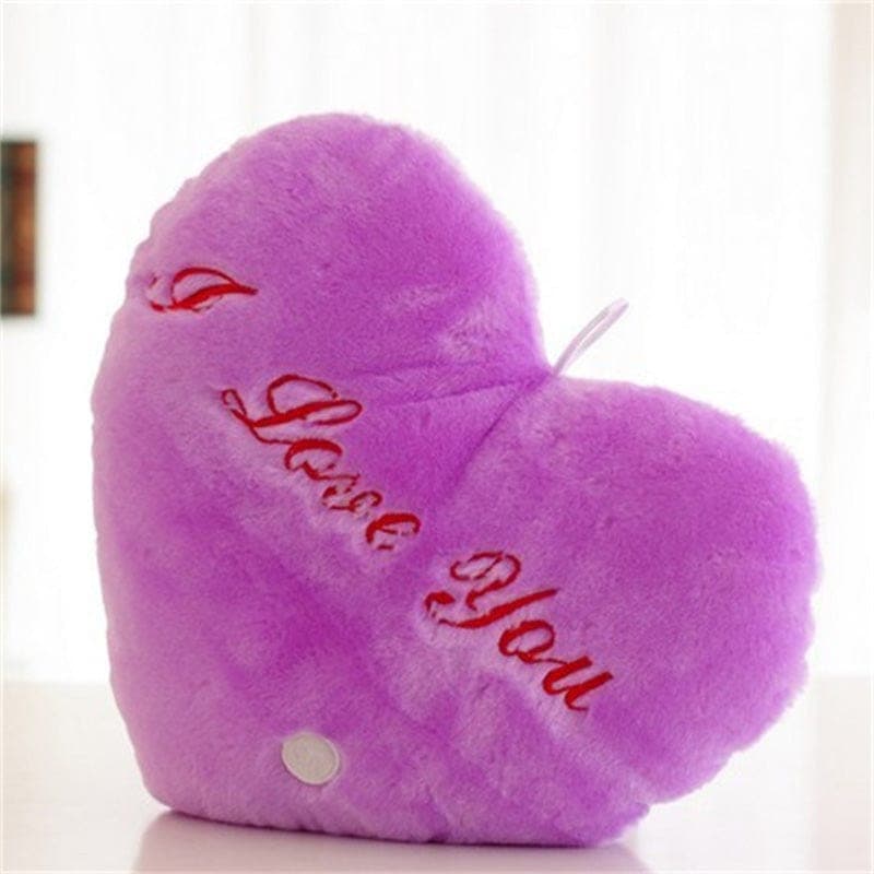 Luminous Pillow Heart Cushion.