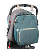 Nik & Nakks Multi-purpose Baby Diaper Bag Backpack and Bed Waterproof Bag with Changing Station
