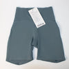 Nik & Nakks Mystic Green / S-2 Quick Dry Yoga Shorts Athletic Gym Workout Shorts for Women
