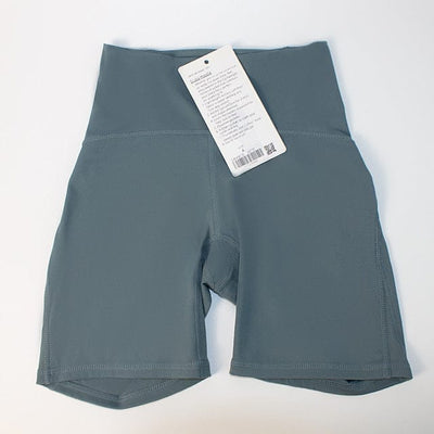 Nik & Nakks Mystic Green / S-2 Quick Dry Yoga Shorts Athletic Gym Workout Shorts for Women