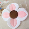 Nik & Nakks Peach / 4 petals Blossoming Flower Baby Bathtub Mat Baby Bath Flower Mat Cushion Sink Insert