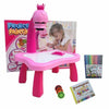 Nik & Nakks Pink 2 LED Projector Drawing Table Toys Trace & Draw Projector Toy for Kids