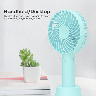 Handheld/Desktop Portable 3 Speed Fan