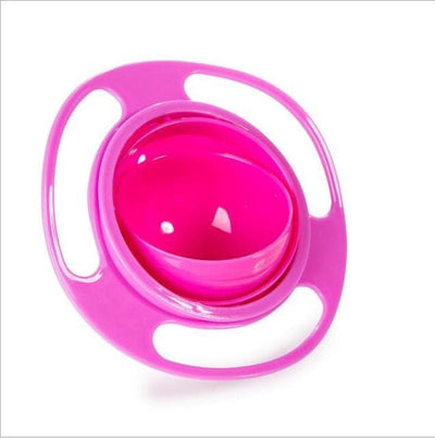 Baby No Spill Bowl 360 Degree Rotation Spill Proof Gyro Bowl