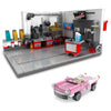 Classic Supercar Building Blocks Racing Car Garage Repair Shop Set for Kids