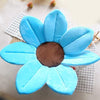 Nik & Nakks Sky Blue / 7 petals Blossoming Flower Baby Bathtub Mat Baby Bath Flower Mat Cushion Sink Insert