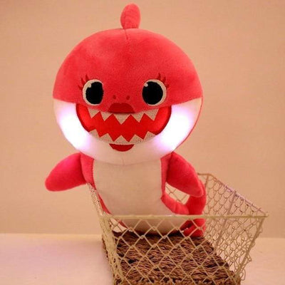 Nik & Nakks Soft Plush Musical Baby Shark Toy With Luminous Lights