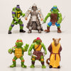 Nik & Nakks Style 1 / 6Pcs Ninja Turtles Action Figure Toys 6 Different TMNT Action Figures to Collect