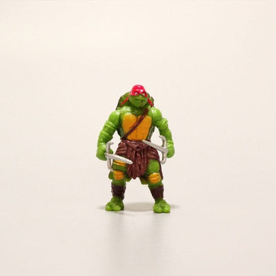 Nik & Nakks Style 1 / 6Pcs Ninja Turtles Action Figure Toys 6 Different TMNT Action Figures to Collect