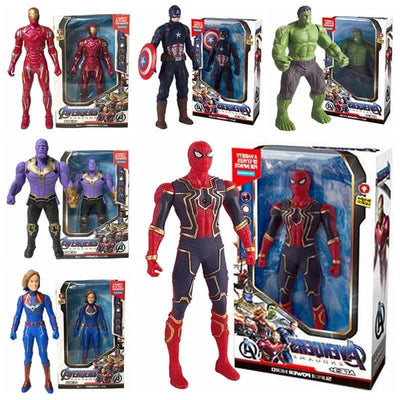 Nik & Nakks Superhero Alliance Action Figure Toys Marvel Superhero Set