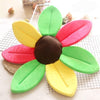 Nik & Nakks Triple Color / 7 petals Blossoming Flower Baby Bathtub Mat Baby Bath Flower Mat Cushion Sink Insert