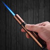 Nik & Nakks Turbo Spray Gun Tobacco Lighter Windproof Pen Blue Flame Lighter