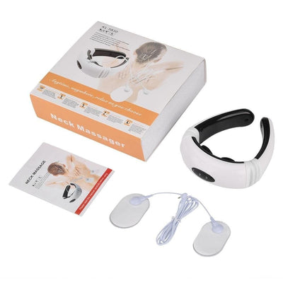 Electric Pulse Magnetic Therapy Neck Massager.